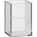 High Quality Custom Square Gift Clear Acrylic Pencil Pen Holder